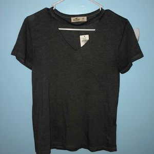 New cutout choker Hollister shirt